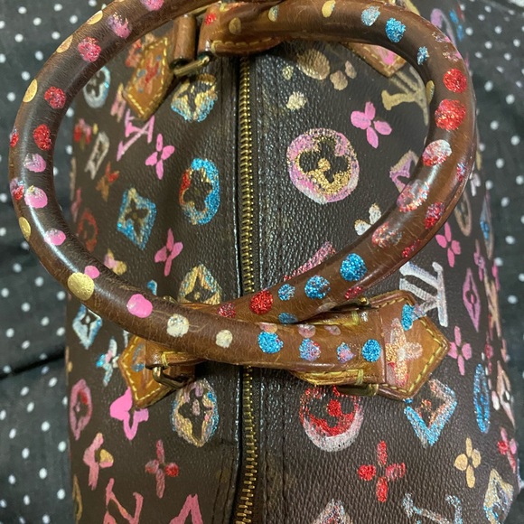 Custom painted Authentic Louis Vuitton Speedy Bag - Picture 16 of 16